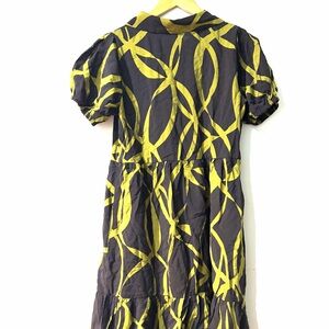 Stylish Black and Yellow Kids Dress